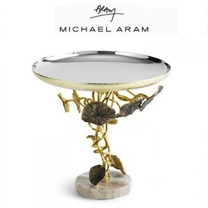 Michael Aram Monet's Garden Golden Sunset Candy Dish 275$ NWT